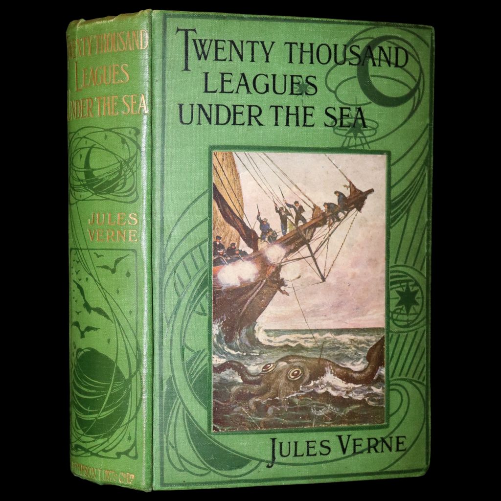 1900 Rare Book - Twenty Thousand Leagues Under the Sea by Jules Verne ...