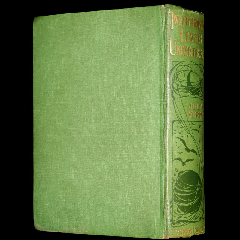1900 Rare Book - Twenty Thousand Leagues Under the Sea by Jules Verne.