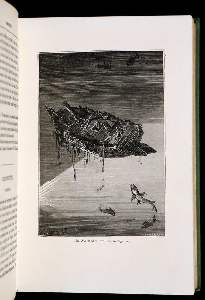 1900 Rare Book - Twenty Thousand Leagues Under the Sea by Jules Verne.