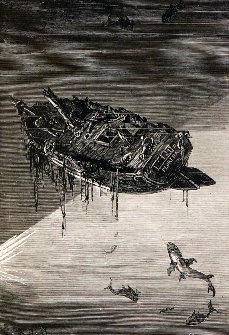 1900 Rare Book - Twenty Thousand Leagues Under the Sea by Jules Verne.