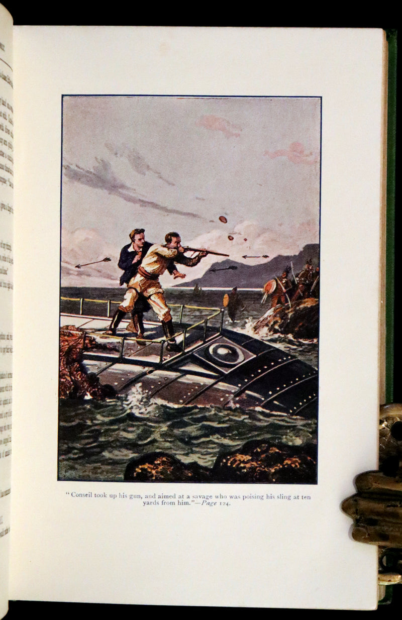 1900 Rare Book - Twenty Thousand Leagues Under the Sea by Jules Verne.