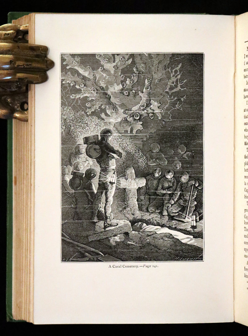1900 Rare Book - Twenty Thousand Leagues Under the Sea by Jules Verne.