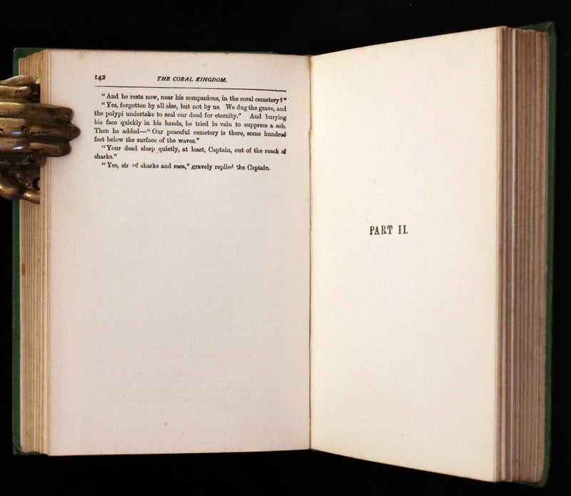 1900 Rare Book - Twenty Thousand Leagues Under the Sea by Jules Verne.