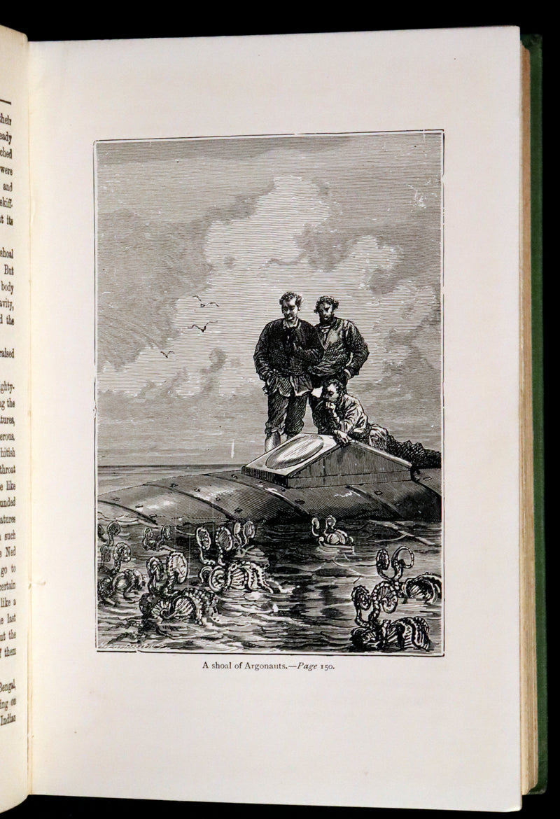 1900 Rare Book - Twenty Thousand Leagues Under the Sea by Jules Verne.