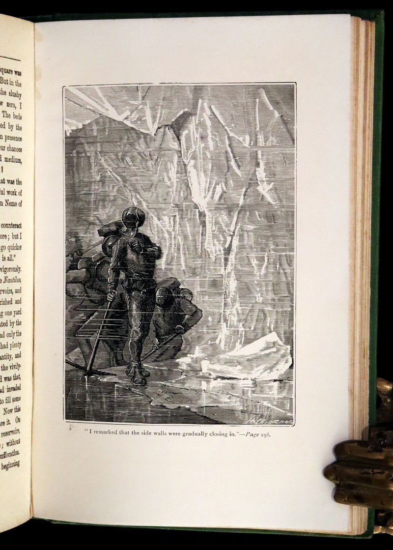 1900 Rare Book - Twenty Thousand Leagues Under the Sea by Jules Verne.