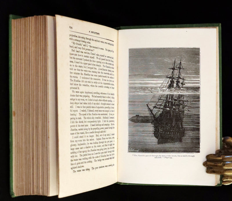1900 Rare Book - Twenty Thousand Leagues Under the Sea by Jules Verne.