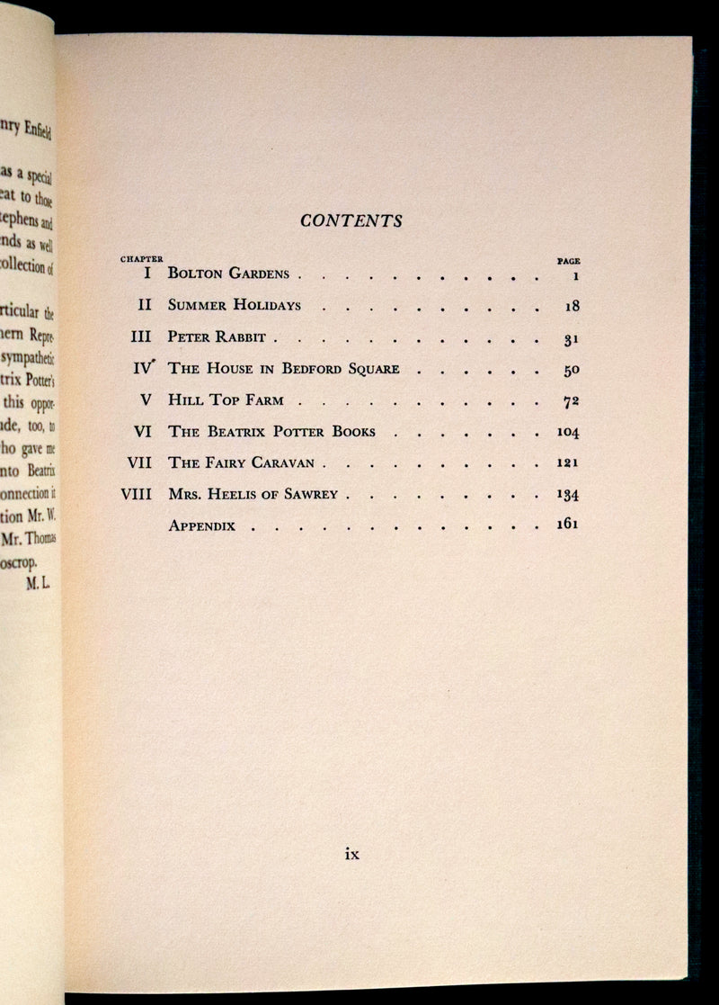 1946 Rare First Edition with Dust jacket - The Tale of Beatrix Potter, A Biography by Margaret Lane.