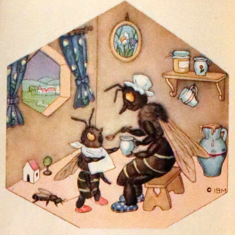 1946 Scarce First US Edition - The Busy Bees illustrated by Ida Bohatta-Morpurgo.