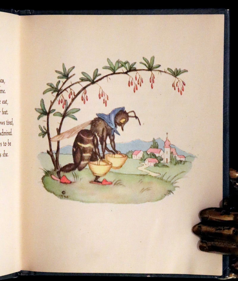 1946 Scarce First US Edition - The Busy Bees illustrated by Ida Bohatta-Morpurgo.