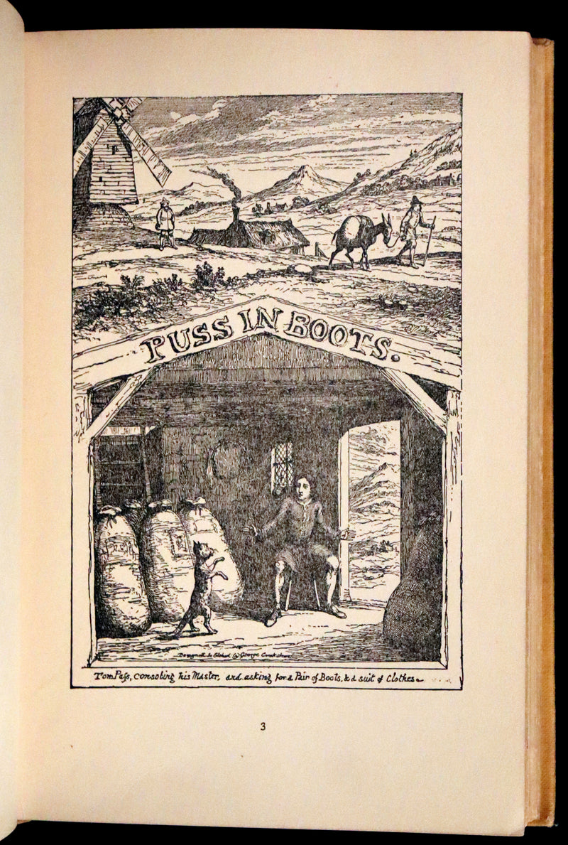 1900 Scarce Book - The Cruikshank Fairy Book - Four Famous Stories Illustrated.