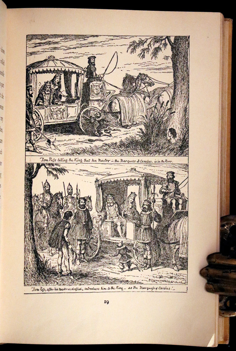 1900 Scarce Book - The Cruikshank Fairy Book - Four Famous Stories Illustrated.