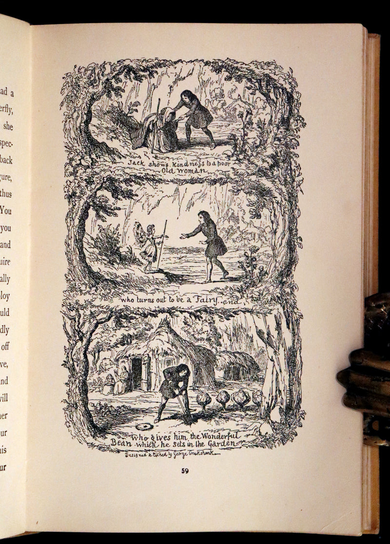 1900 Scarce Book - The Cruikshank Fairy Book - Four Famous Stories Illustrated.