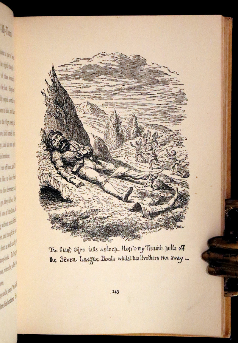1900 Scarce Book - The Cruikshank Fairy Book - Four Famous Stories Illustrated.