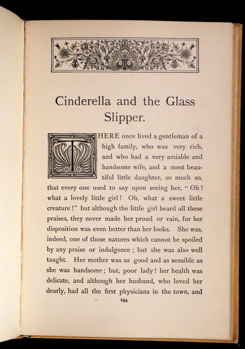 1900 Scarce Book - The Cruikshank Fairy Book - Four Famous Stories Illustrated.