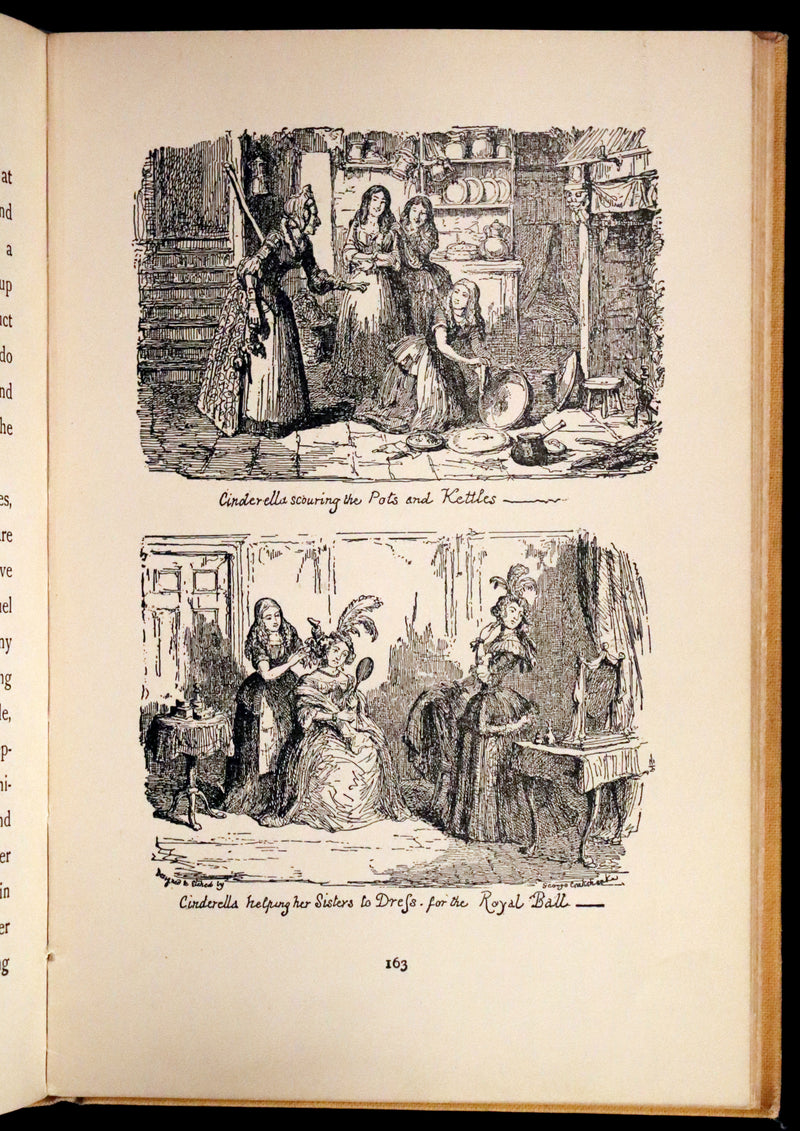 1900 Scarce Book - The Cruikshank Fairy Book - Four Famous Stories Illustrated.