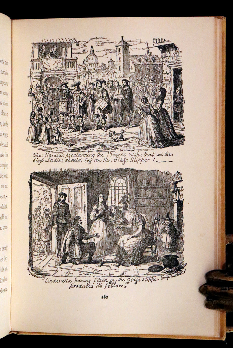 1900 Scarce Book - The Cruikshank Fairy Book - Four Famous Stories Illustrated.