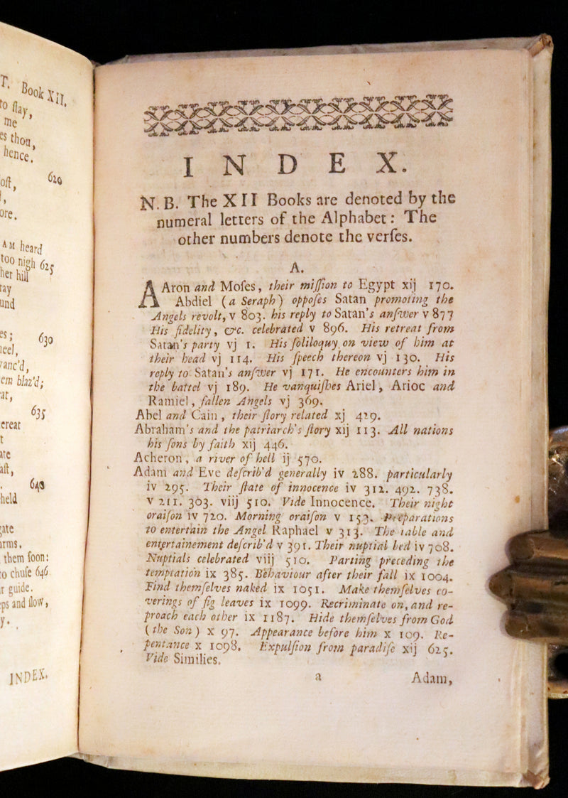 1730 Rare Book - Paradise lost. A poem, in twelve books: written by John Milton.