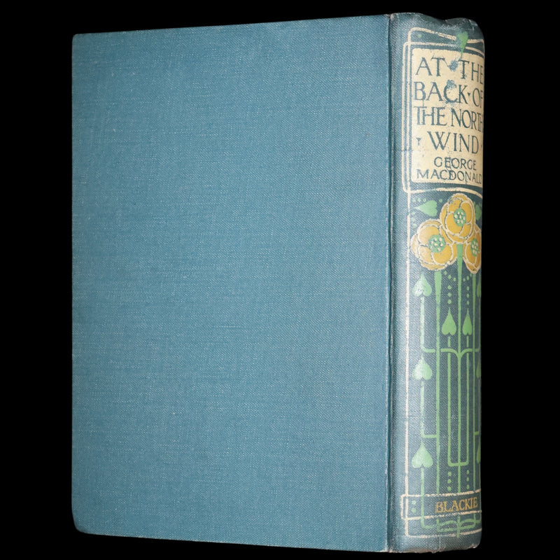 1911 Rare Book - At the Back of the North Wind Illustrated by Frank C. Pape.