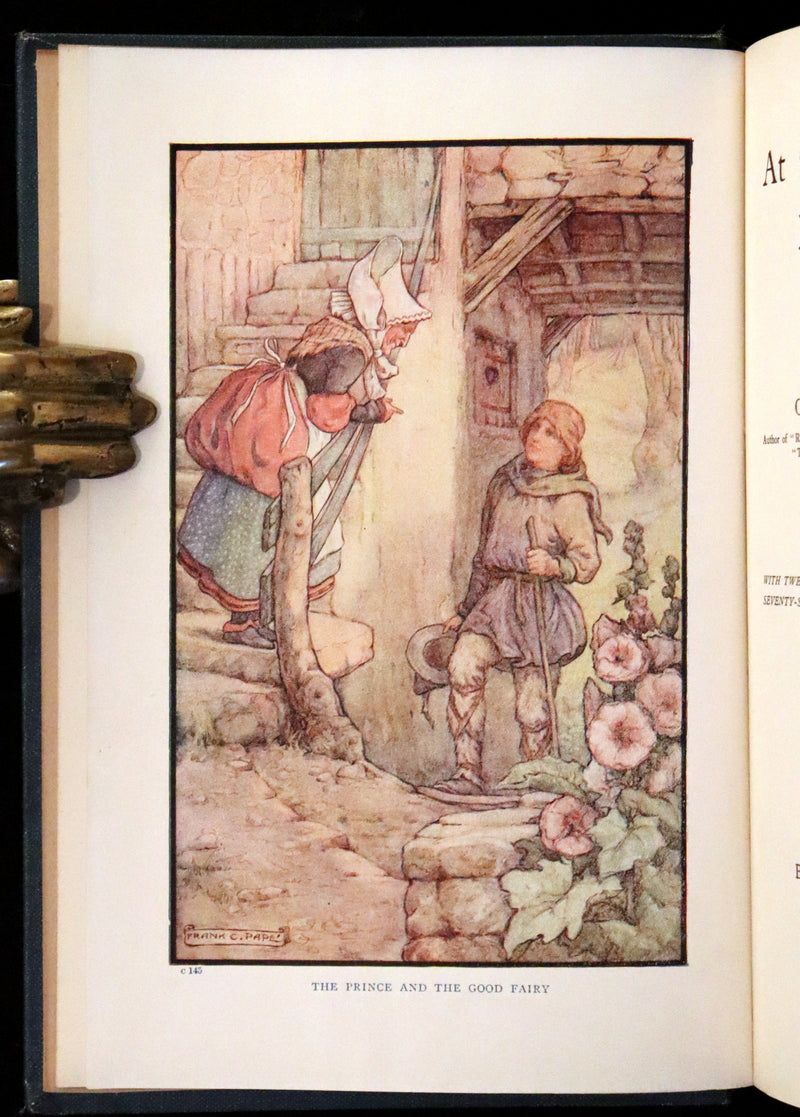 1911 Rare Book - At the Back of the North Wind Illustrated by Frank C. Pape.