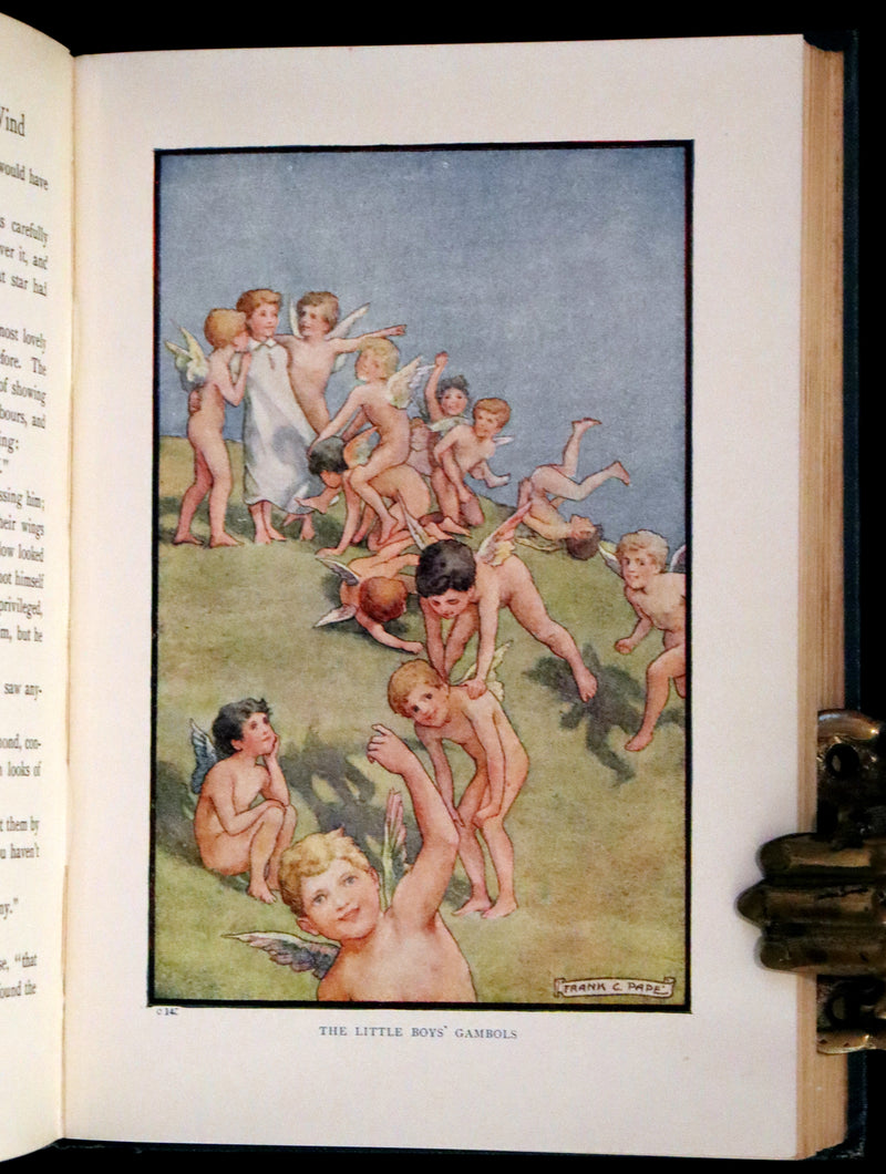 1911 Rare Book - At the Back of the North Wind Illustrated by Frank C. Pape.