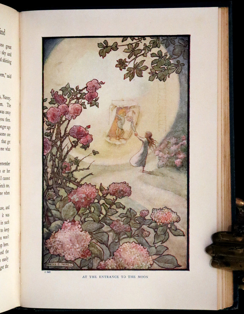 1911 Rare Book - At the Back of the North Wind Illustrated by Frank C. Pape.