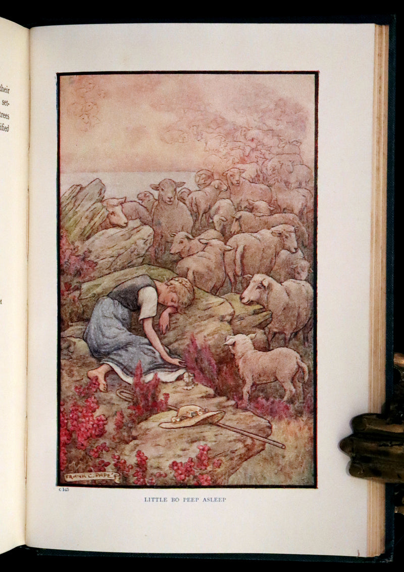 1911 Rare Book - At the Back of the North Wind Illustrated by Frank C. Pape.