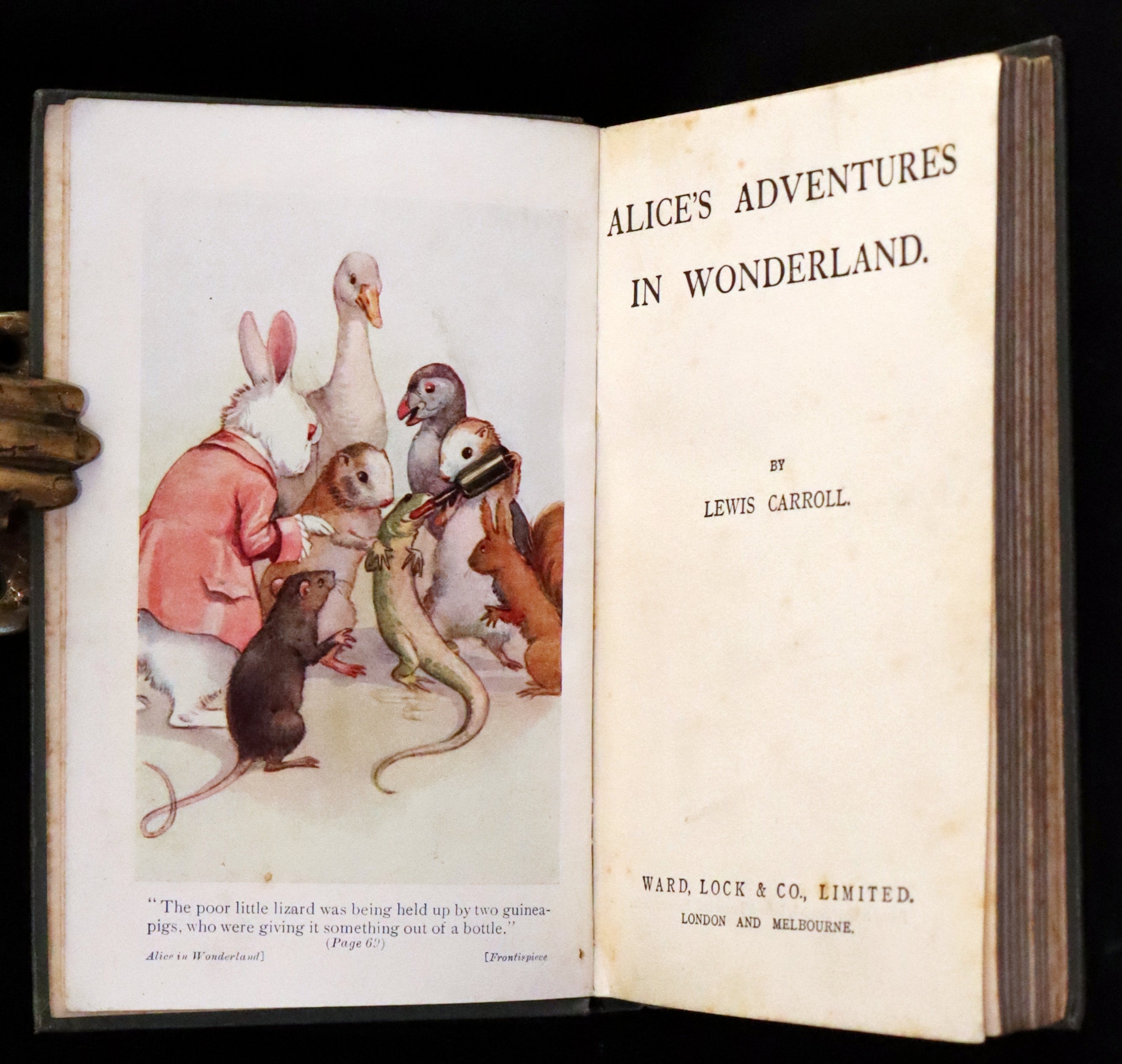 1920 Scarce Edition - Alice's Adventures in Wonderland with