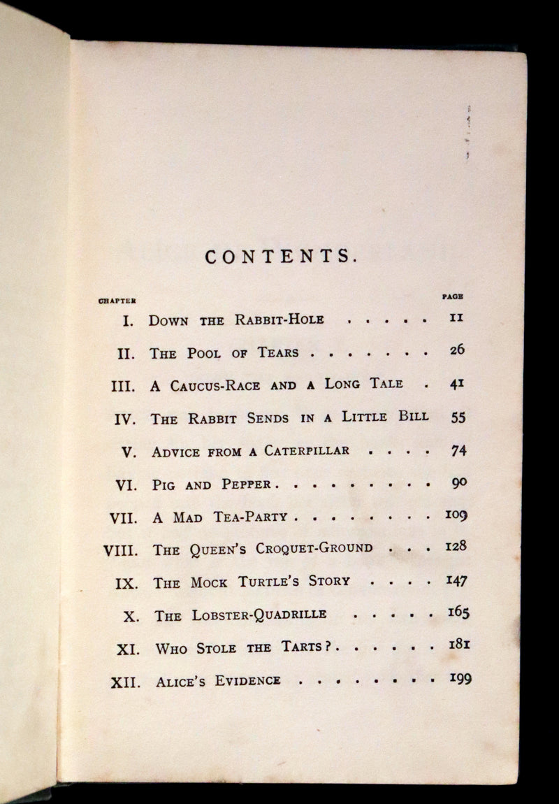 1920 Scarce Edition - Alice's Adventures in Wonderland with frontispiece by Margaret Tarrant.