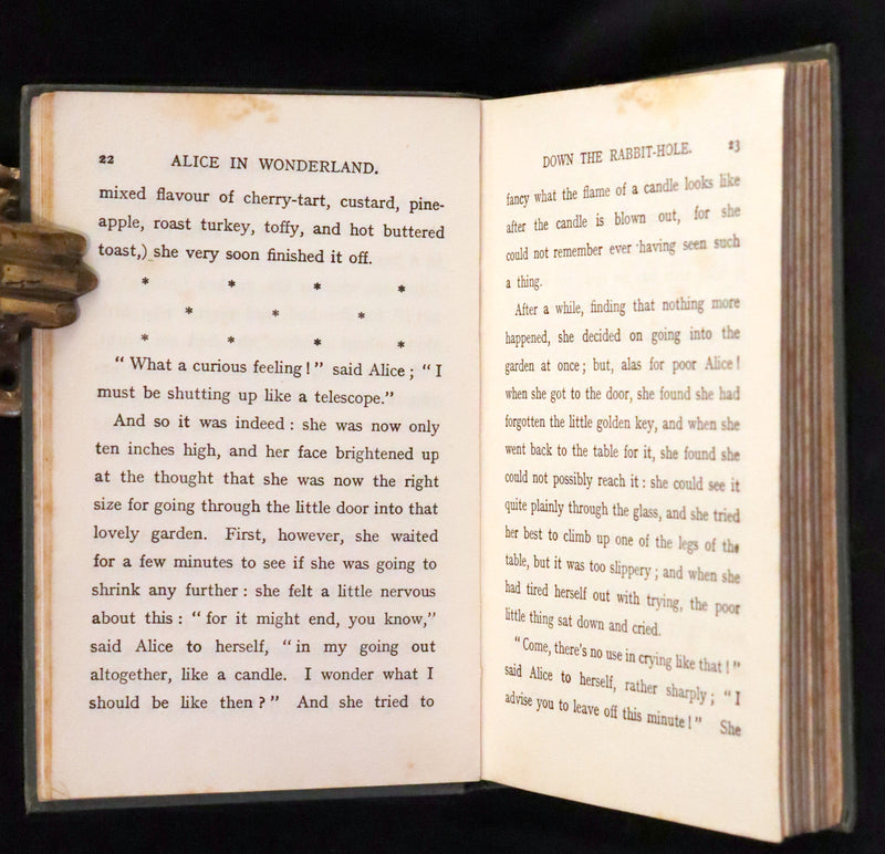 1920 Scarce Edition - Alice's Adventures in Wonderland with frontispiece by Margaret Tarrant.
