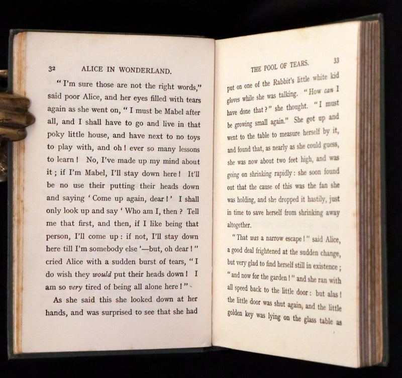 1920 Scarce Edition - Alice's Adventures in Wonderland with frontispiece by Margaret Tarrant.