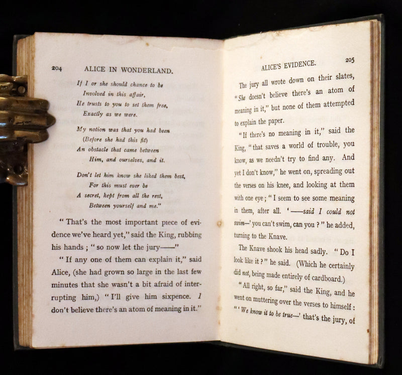 1920 Scarce Edition - Alice's Adventures in Wonderland with frontispiece by Margaret Tarrant.