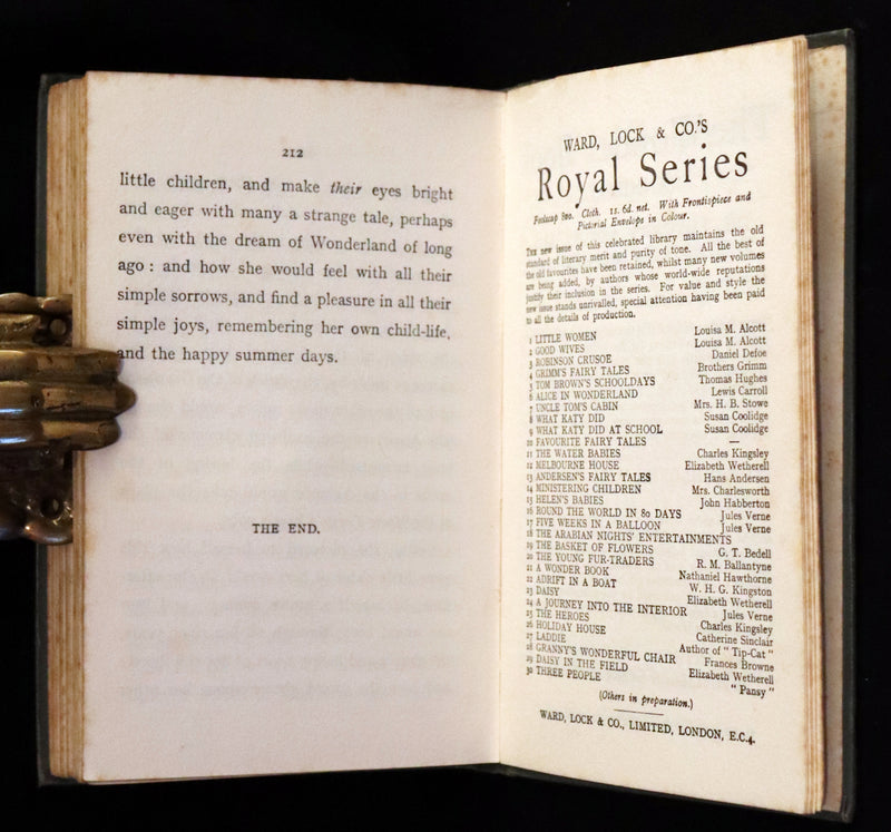 1920 Scarce Edition - Alice's Adventures in Wonderland with frontispiece by Margaret Tarrant.