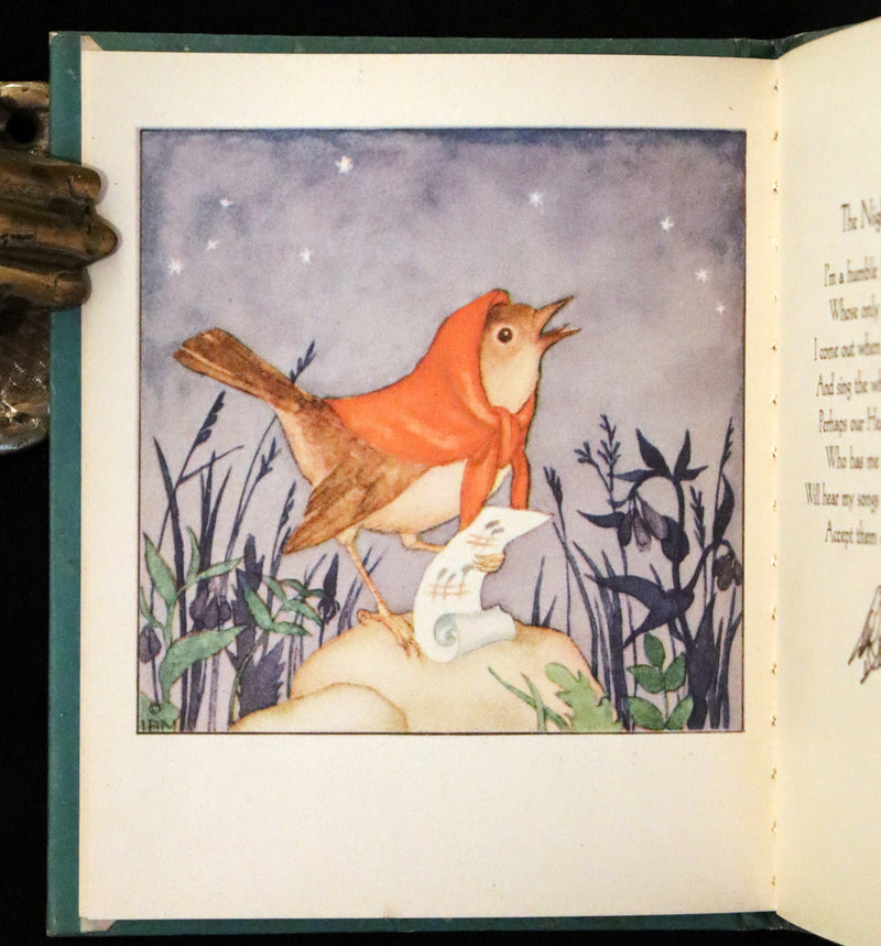 1942 Scarce First US Edition - The Bird's Book illustrated by Ida Bohatta Morpurgo.