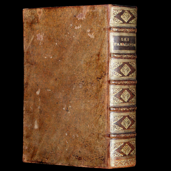 1693 Rare Latin French Bible - Book of Chronicles, Paralipomenon - Les Paralipomènes.