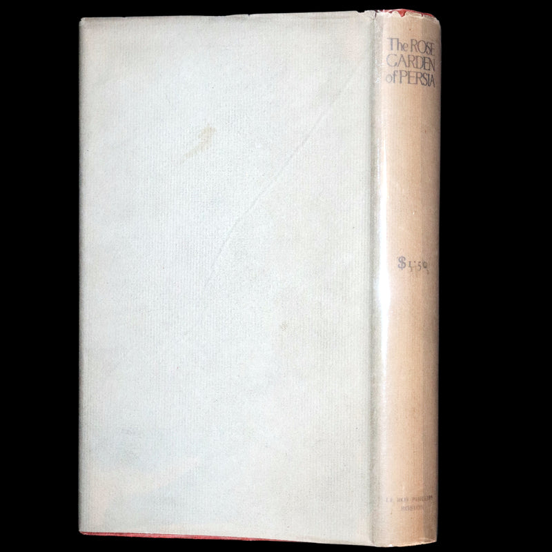 1913 Rare Book - The Rose Garden of Persia by Louisa Stuart Costello. Persian Poets.