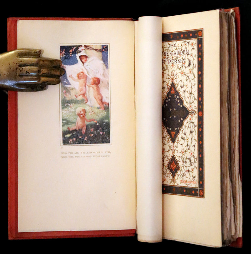 1913 Rare Book - The Rose Garden of Persia by Louisa Stuart Costello. Persian Poets.