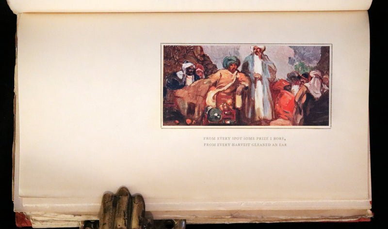 1913 Rare Book - The Rose Garden of Persia by Louisa Stuart Costello. Persian Poets.