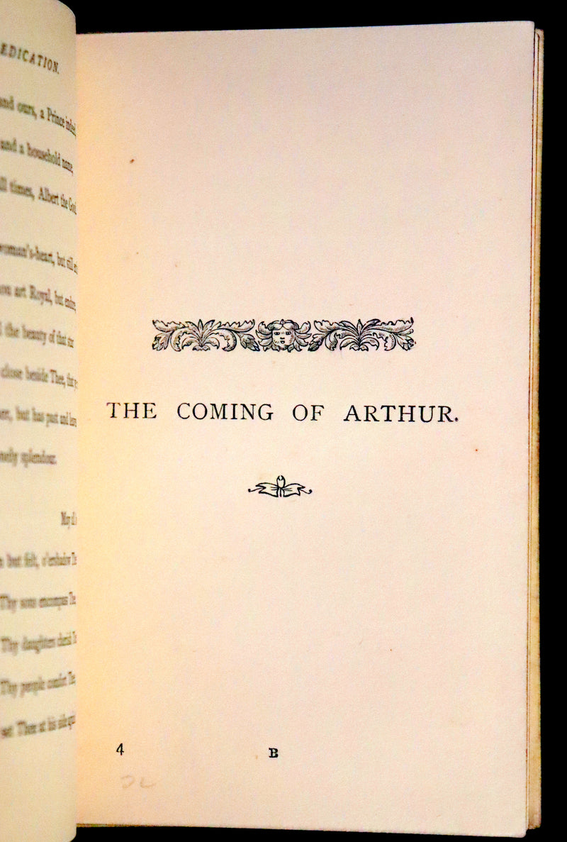 1870 Rare Victorian Edition - Tennyson Poetical Works (11 Volume Box Set). Idylls of the King Arthur, The Princess, The Holy Grail, etc.