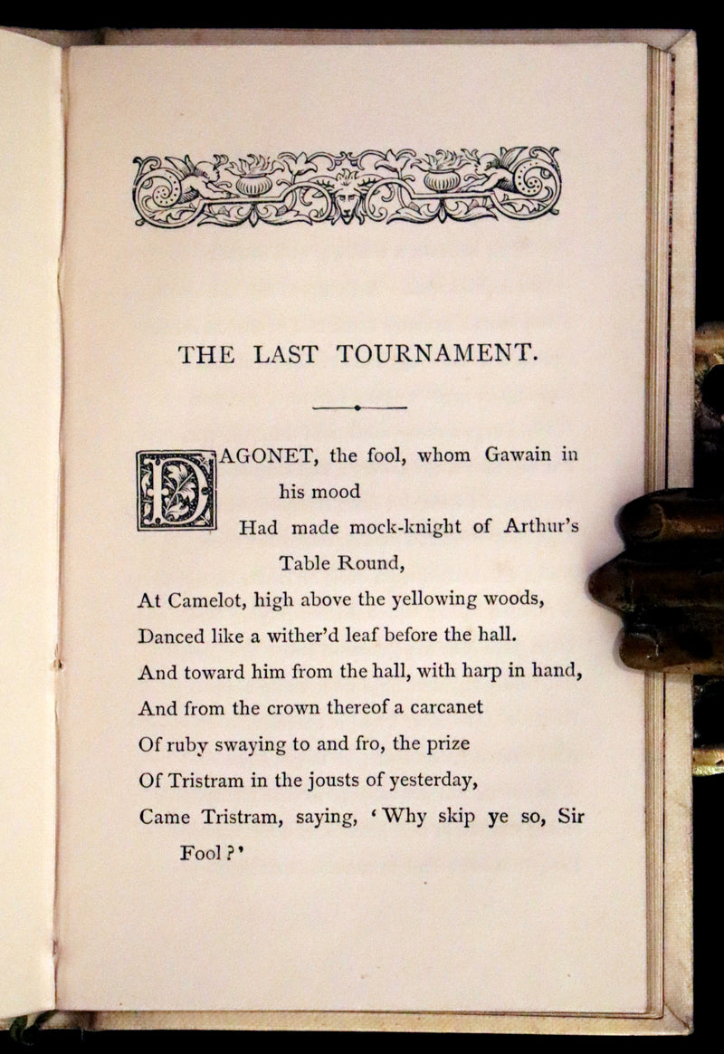 1870 Rare Victorian Edition - Tennyson Poetical Works (11 Volume Box Set). Idylls of the King Arthur, The Princess, The Holy Grail, etc.