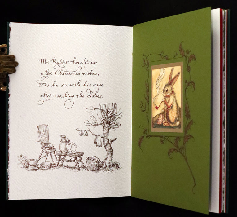 2007 Rare Edition - Mr. Rabbit's Christmas Wish Translated for Humans by Charles van Sandwyk.