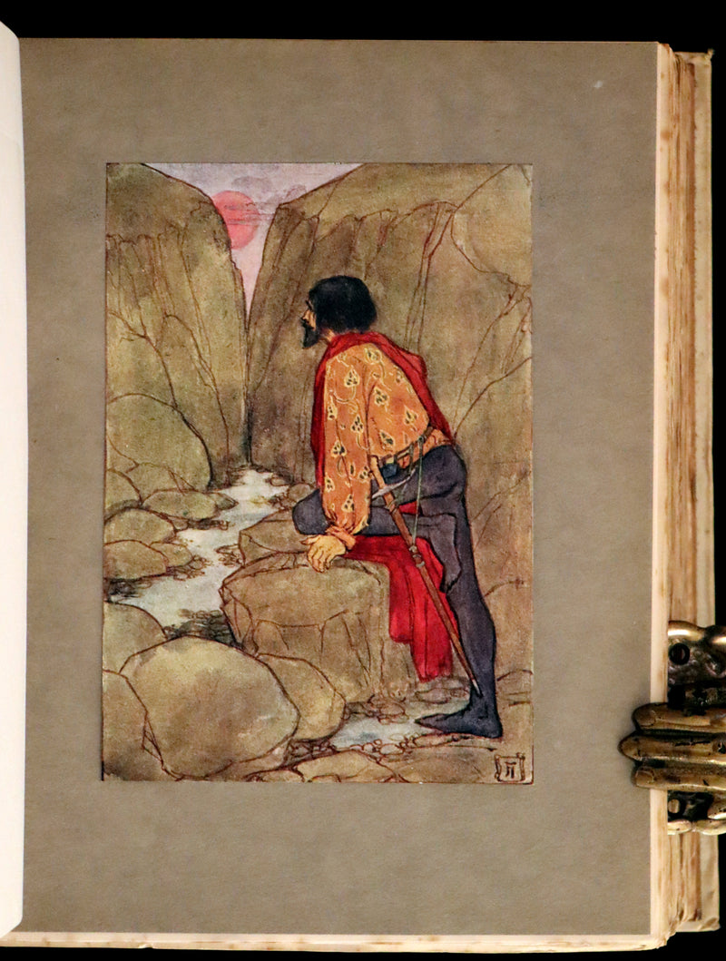 1910 Rare First Edition - Poems by Christina Rossetti Illustrated by Pre-Raphaelite Florence Harrison.