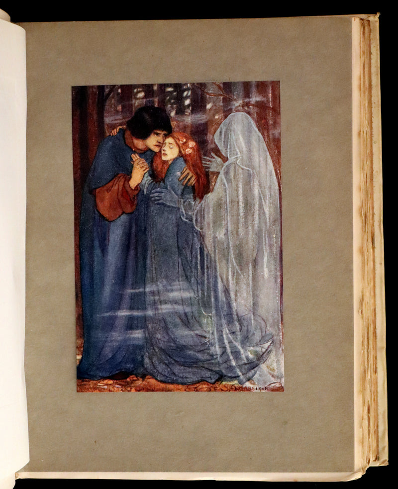 1910 Rare First Edition - Poems by Christina Rossetti Illustrated by Pre-Raphaelite Florence Harrison.