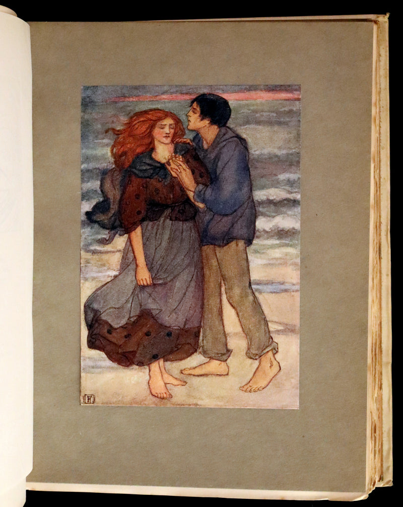 1910 Rare First Edition - Poems by Christina Rossetti Illustrated by Pre-Raphaelite Florence Harrison.