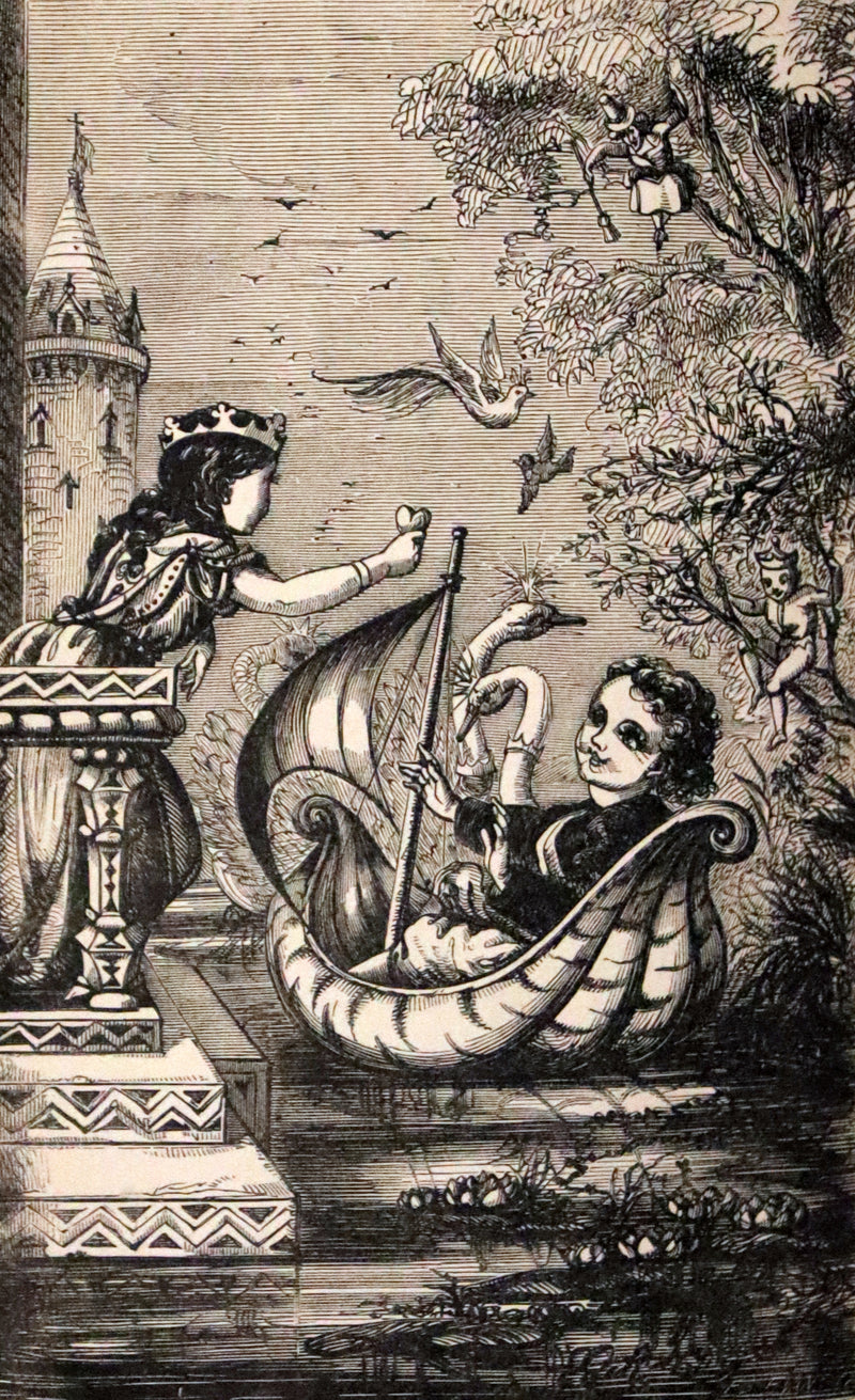 1885 Rare Victorian Book - Hans Christian Andersen's Fairy Tales with original illustrations.