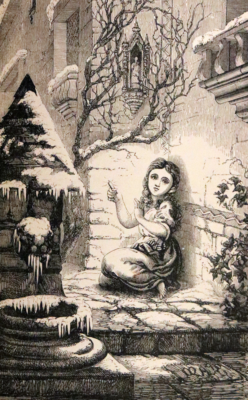 1885 Rare Victorian Book - Hans Christian Andersen's Fairy Tales with original illustrations.