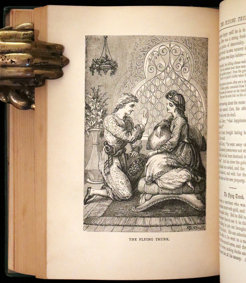 1885 Rare Victorian Book - Hans Christian Andersen's Fairy Tales with original illustrations.