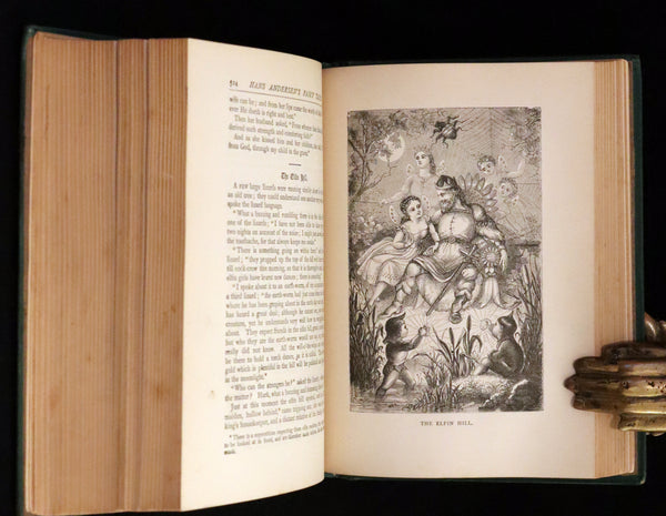 1885 Rare Victorian Book - Hans Christian Andersen's Fairy Tales with original illustrations.