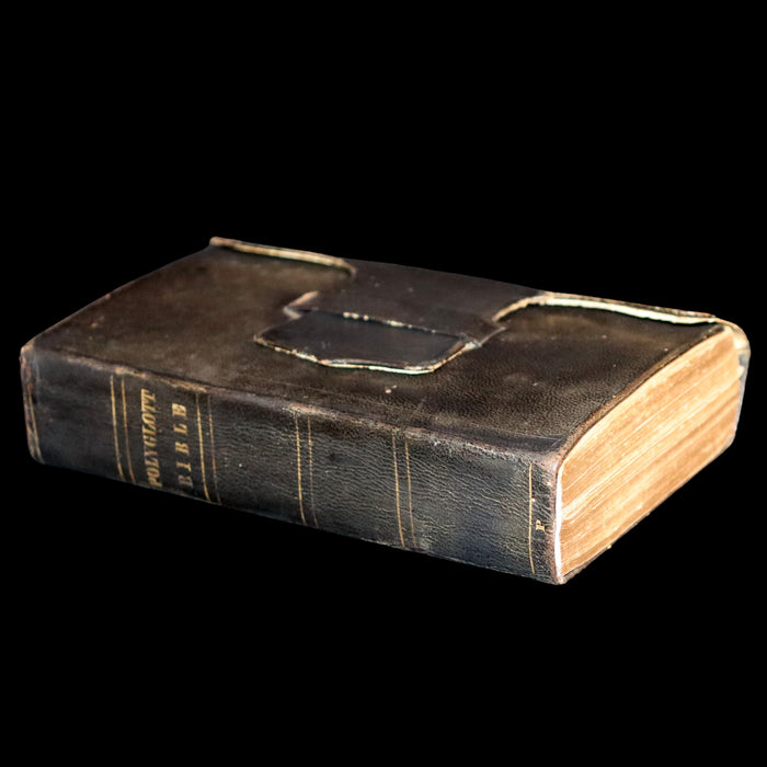 1852 Rare Pocket Book - Portland - Holy Bible - Old & New Testament by Sanborn and Carter.