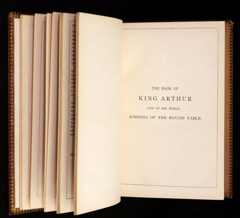 1868 Rare First Globe Edition - Le Morte Darthur, King Arthur and of His Noble Knights of the Round Table.
