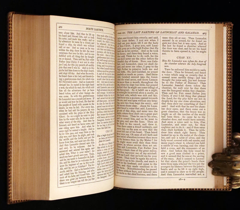 1868 Rare First Globe Edition - Le Morte Darthur, King Arthur and of His Noble Knights of the Round Table.